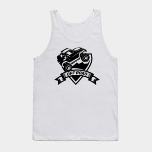 Off Road Car Logo Tank Top